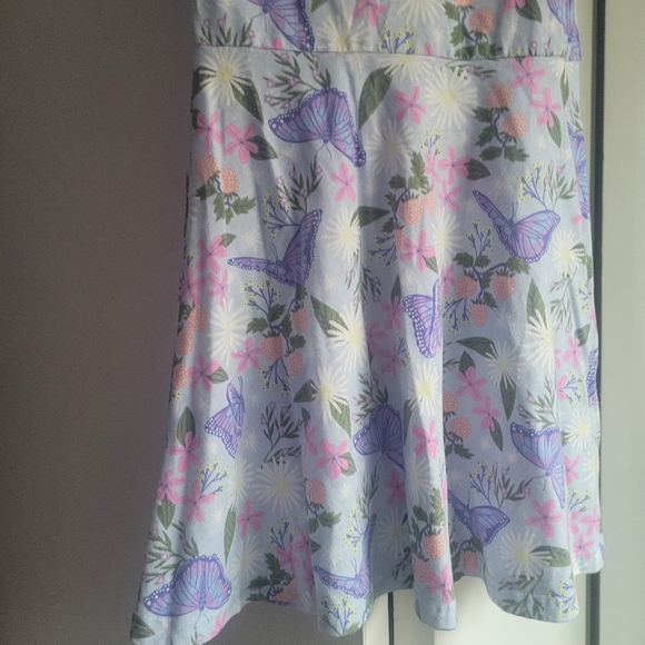 NWOT 5/6 Children's Place Floral Dress Butterflies - Picture 5 of 6